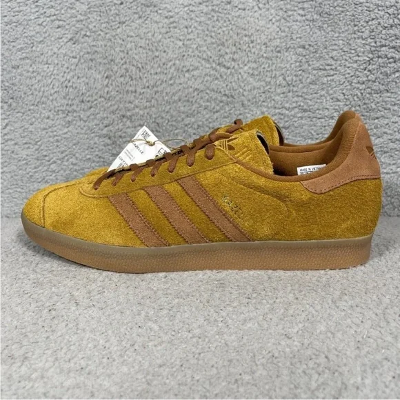 adidas Gazelle Bronze Strata Suede Gum Sole - Picture 12 of 14